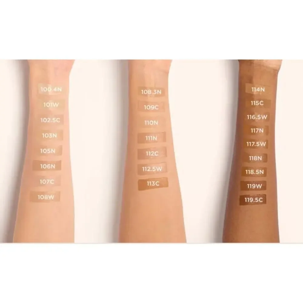 Clarins Skin Illusion Full Coverage Fluid Foundation 106 Vanilla NIB SmudgeProof